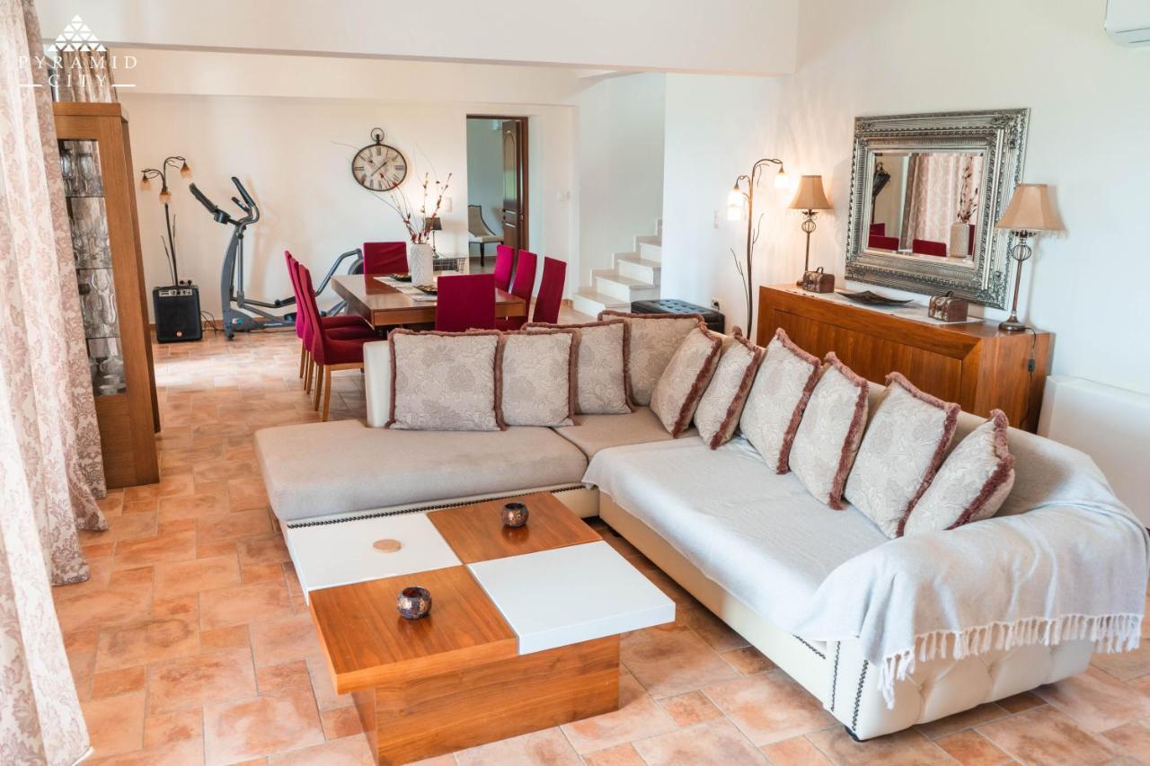 Luxury Villa Hera - Beachfront Рода Экстерьер фото